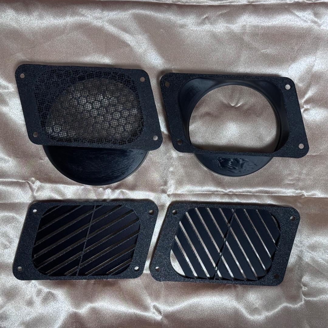 エコフローECOFLOW WAVE2,3専用ダクト取付用パーツ 運転席ドア用