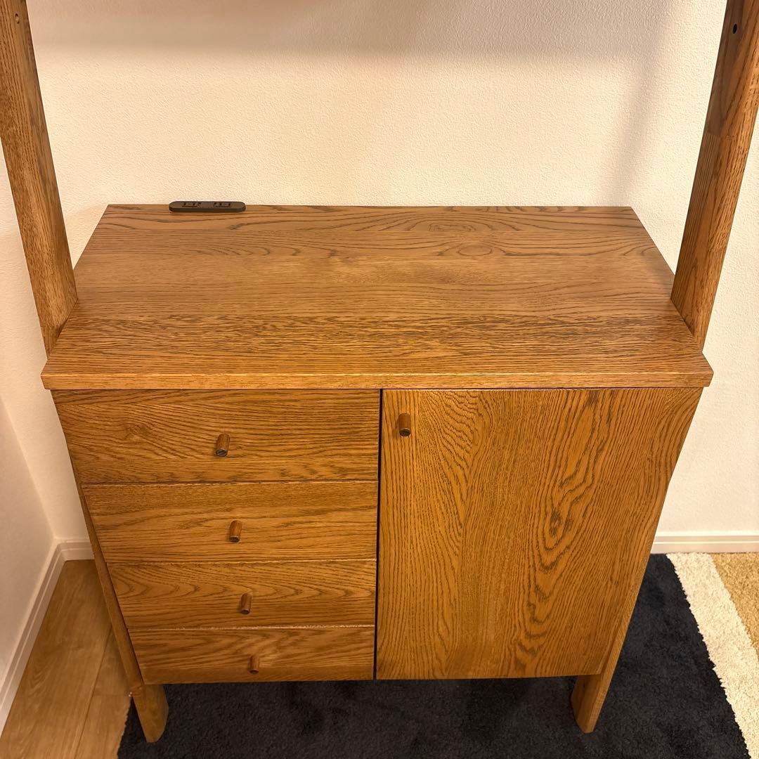 カグクロ社製DEEP2 シェルフ　オーク ウニコADDAY シリーズ同色　北欧