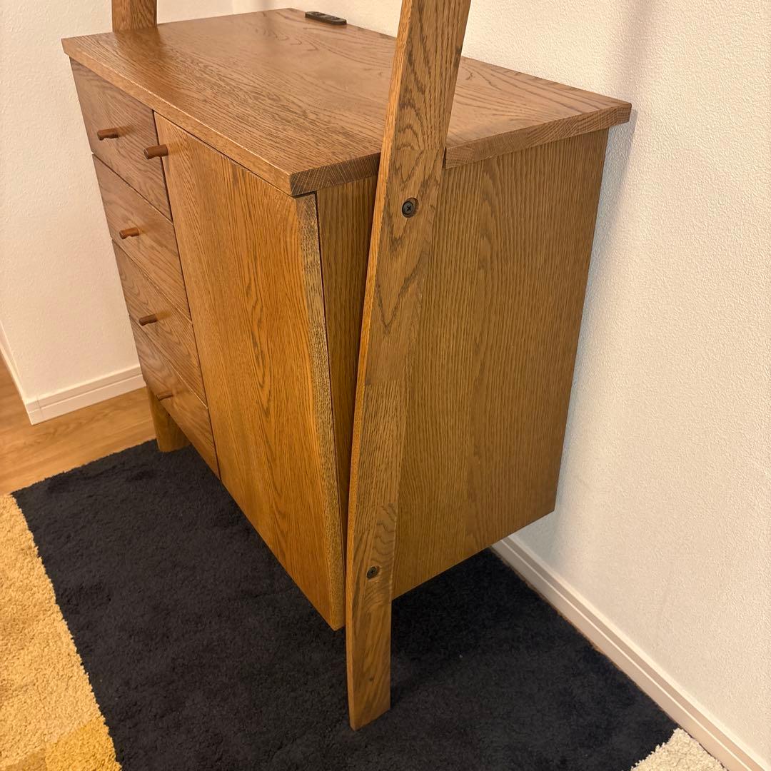 カグクロ社製DEEP2 シェルフ　オーク ウニコADDAY シリーズ同色　北欧