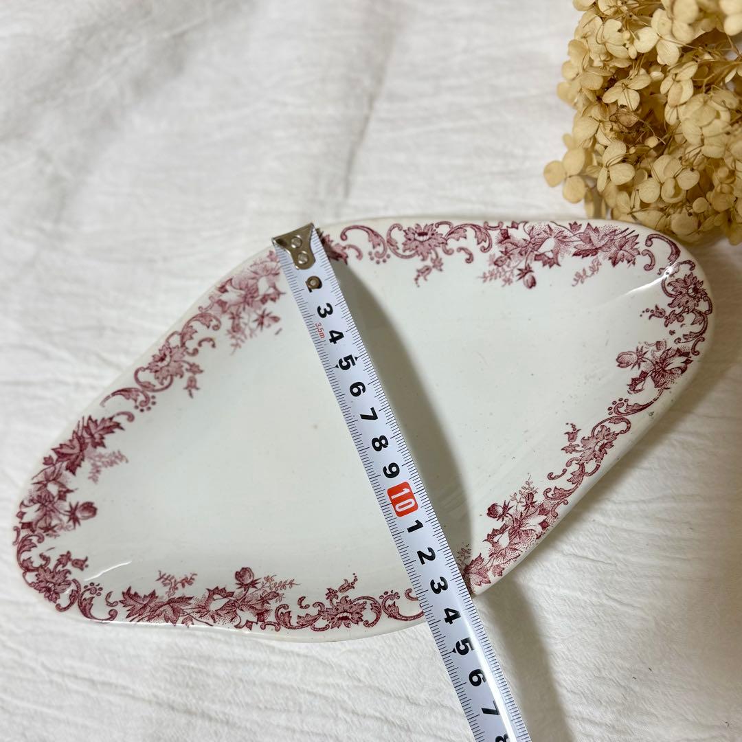 フランスアンティーク　ラヴィエ　プレート　お皿　蚤の市