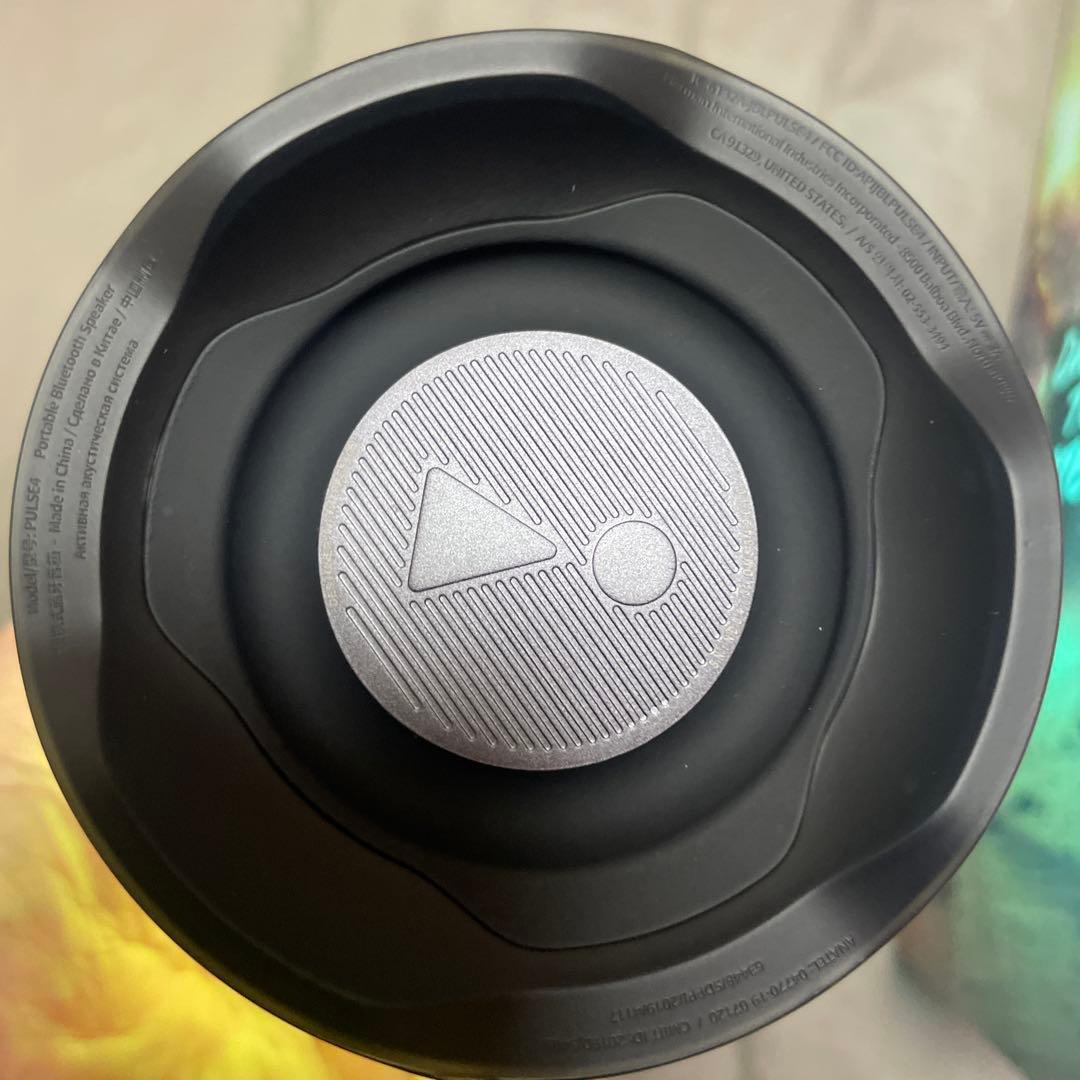 【美品】JBL PULSE4 ワイヤレススピーカー(外箱&充電コード付き)