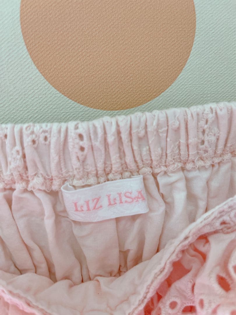 V*V様 平成00's リズリサ　コットンフラワーレースキャミ　平成ギャル　量産