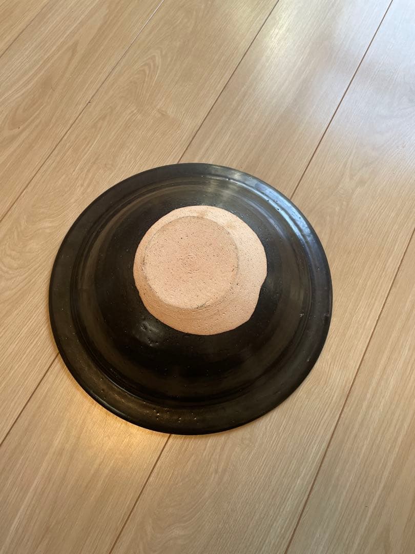 峡月陶苑 黒釉土鍋 33cm ジェイピリオド