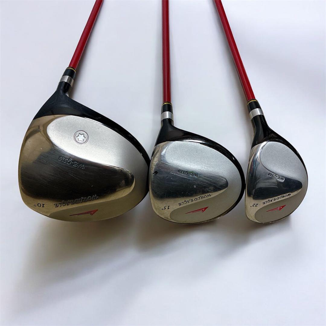 ワールドイーグル メンズゴルフクラブ フルセット キャディバッグ付　WE-510