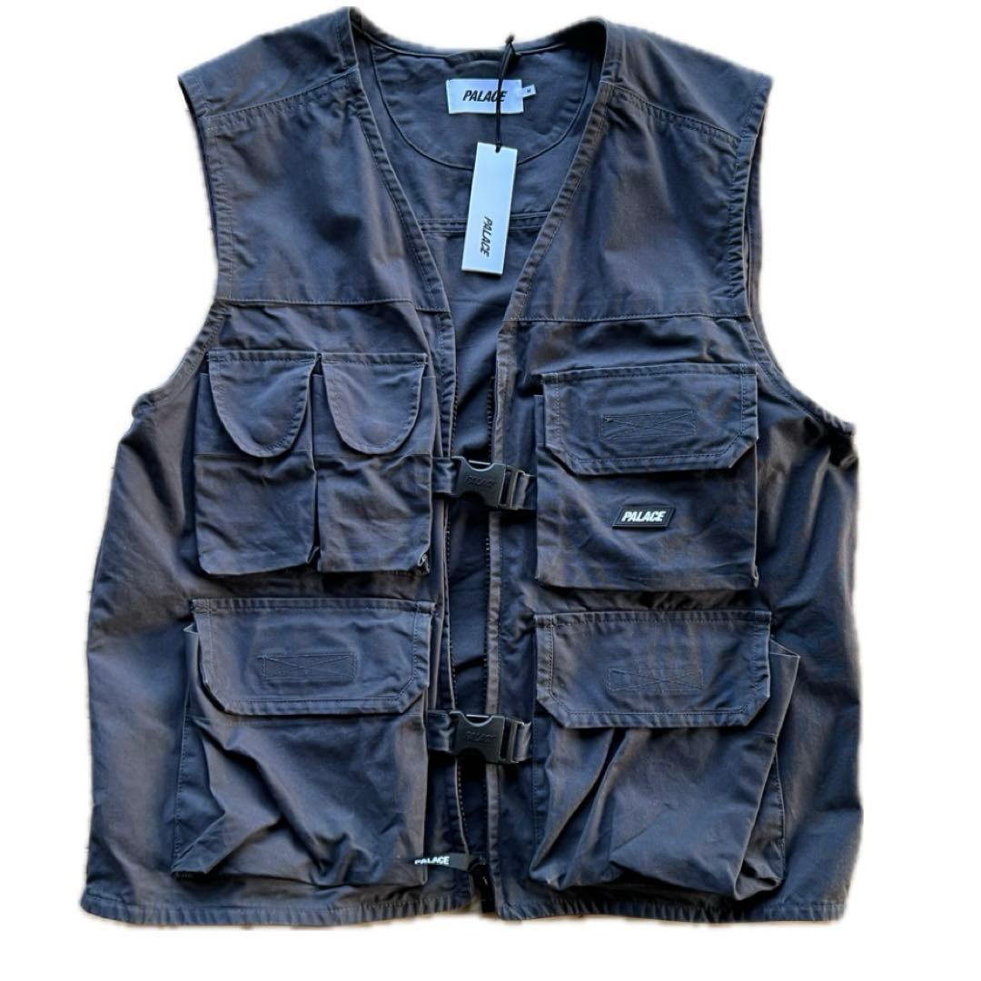 ウェア Palace Utility Gilet 'Anthracite' ss23