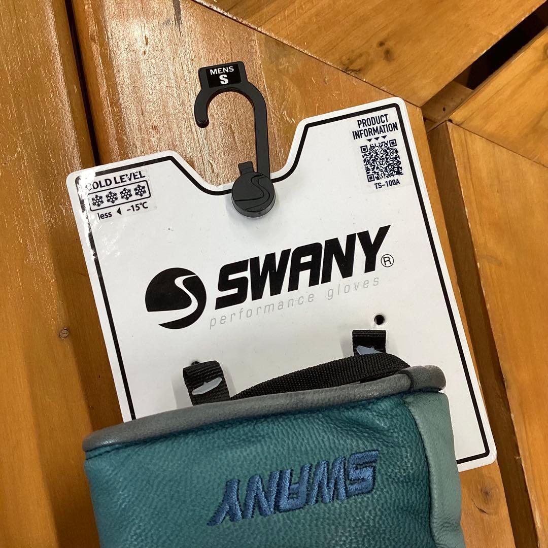 【店頭展示品、色褪せあり】　SWANY　スノボ　スノーボード　グローブ S