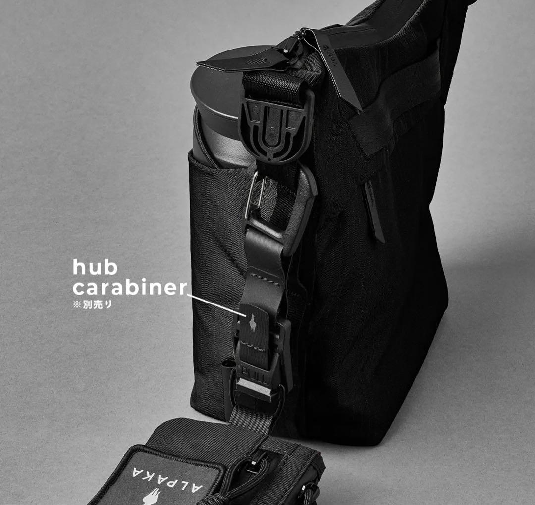 アルパカ スリング&ショルダー　黒