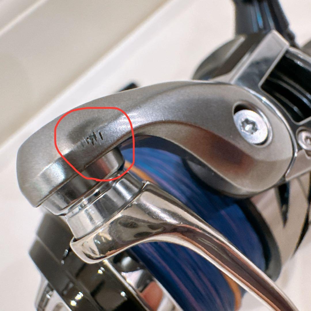 シマノ　ツインパワー　SW８０００HG + バリバス4号ライン