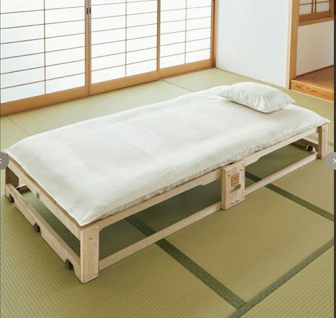 通販生活 桐の畳めるベッド 桐優 ※送料込み
