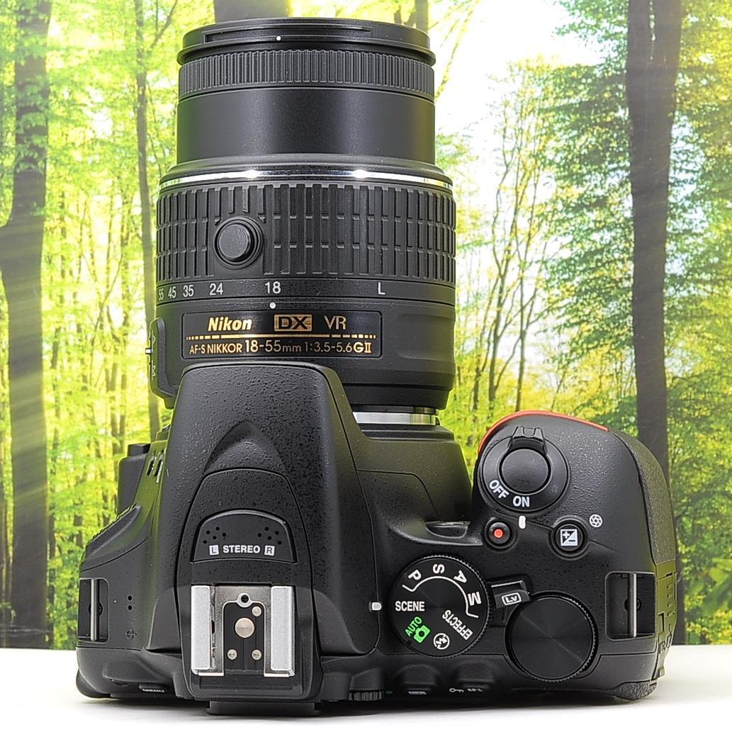 ショット数2126枚☆スマホ転送機能付☆Nikon D5500+35㎜単焦点