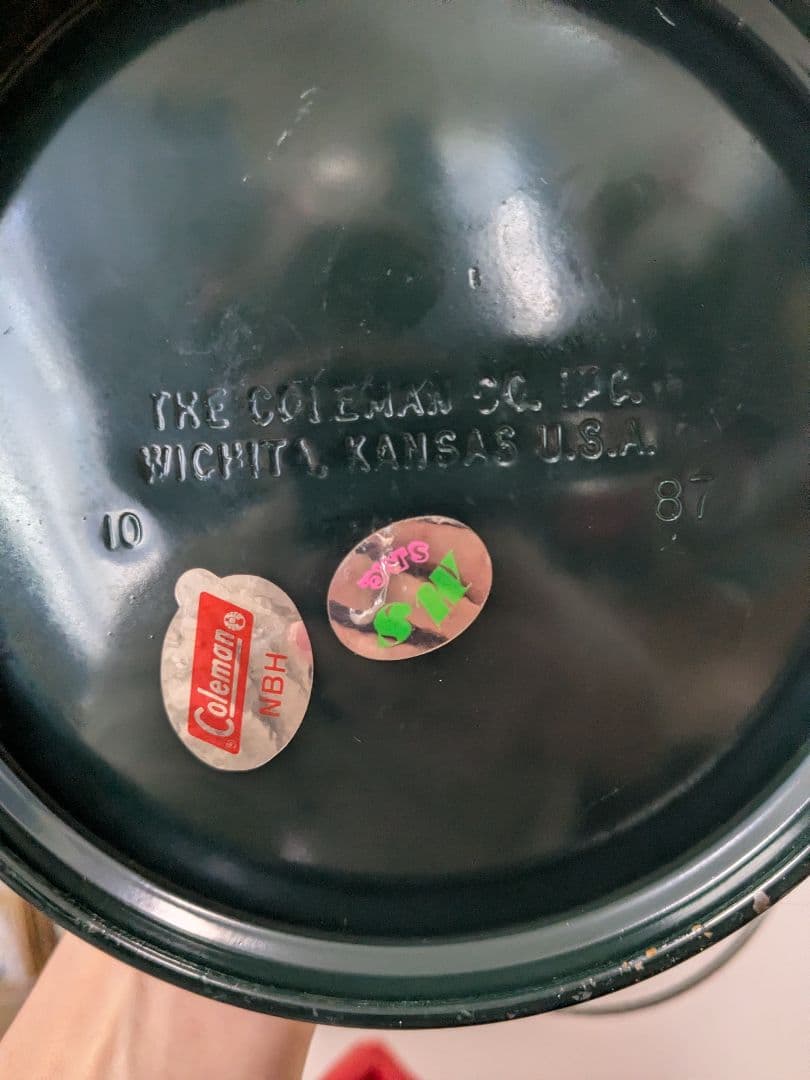 【訳あり】コールマン　ガソリンランタン290＆286　ランタン2個セット