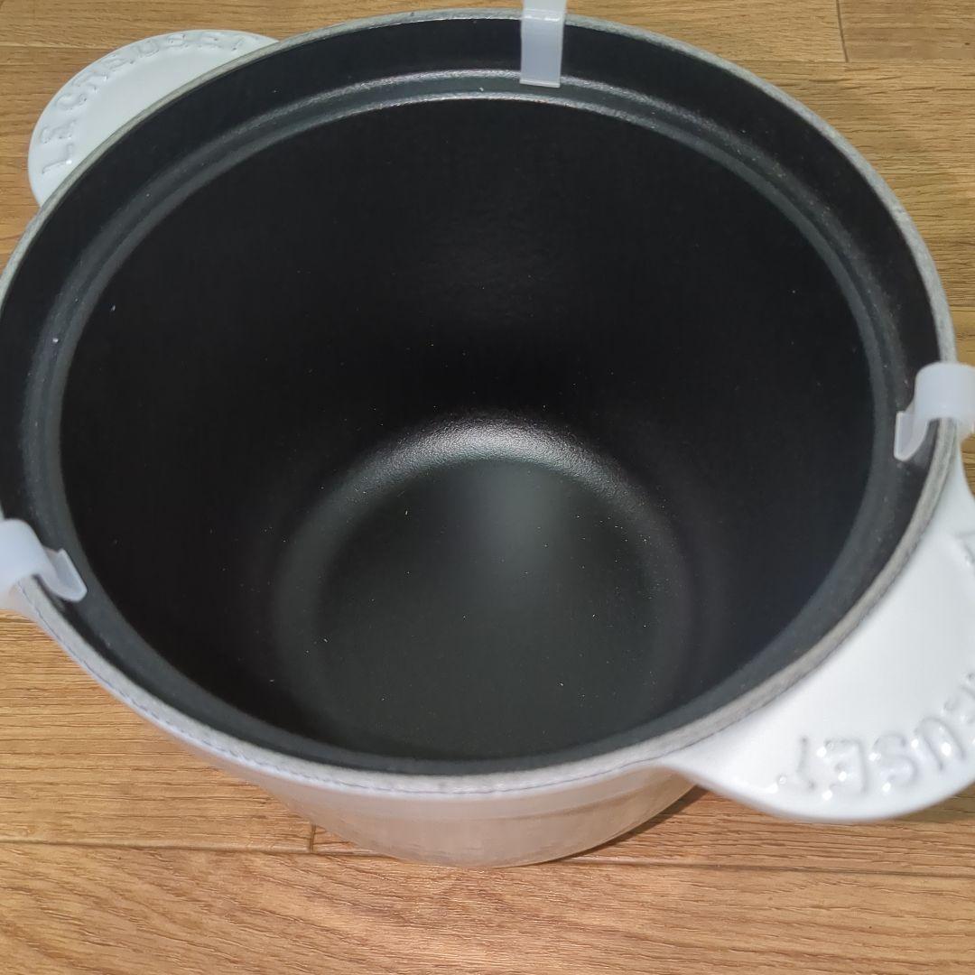 【未使用】ル・クルーゼ　ココット　エブリィ 18 インナーリッド　2点セット