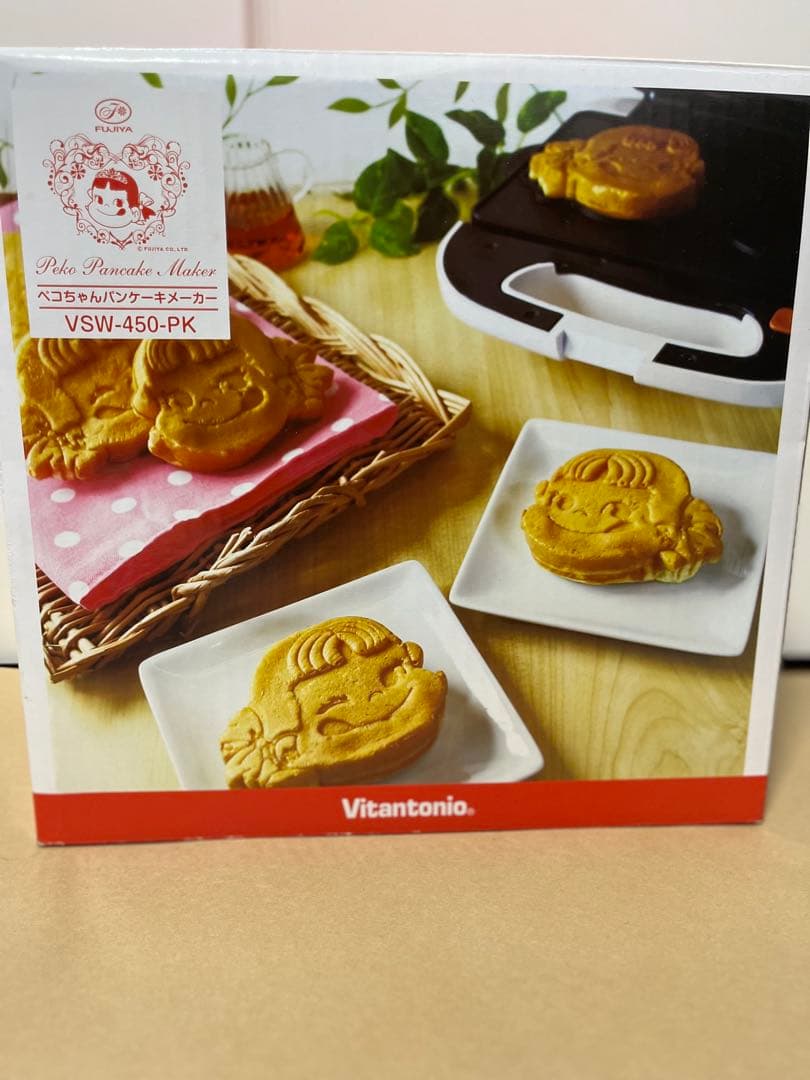 非売品　ペコちゃんパンケーキメーカー　ビタントニオ