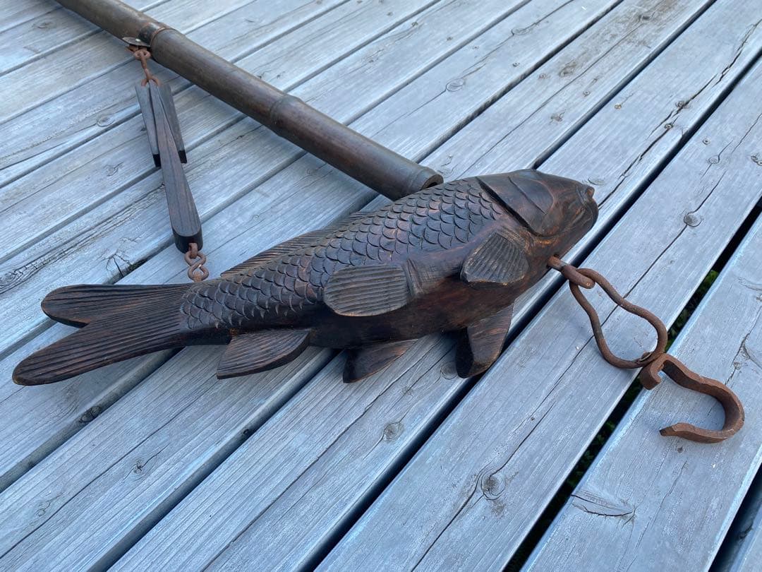 自在鉤　囲炉裏　アンティーク　骨董品　古民家