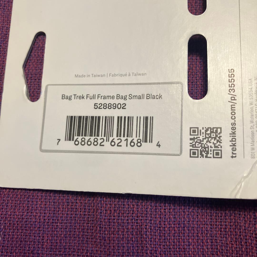 【新品未使用】Sサイズ Trek トレック フルフレームバッグ
