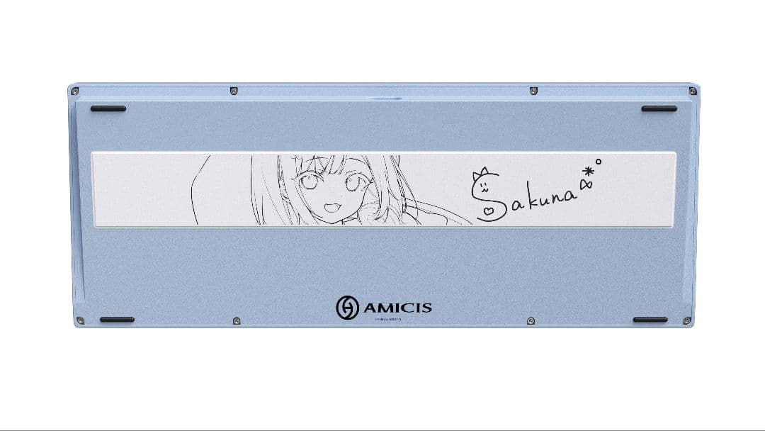 結城さくな × AMICIS ゲーミングキーボード 80HE 日本語配列②