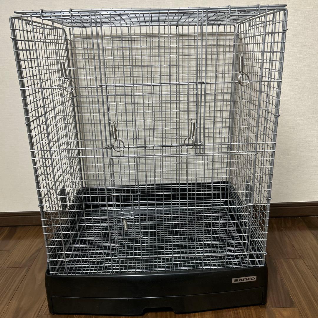 【SANKO】イージーホーム 60ハイ メッシュ ブラック　小動物　飼育セット