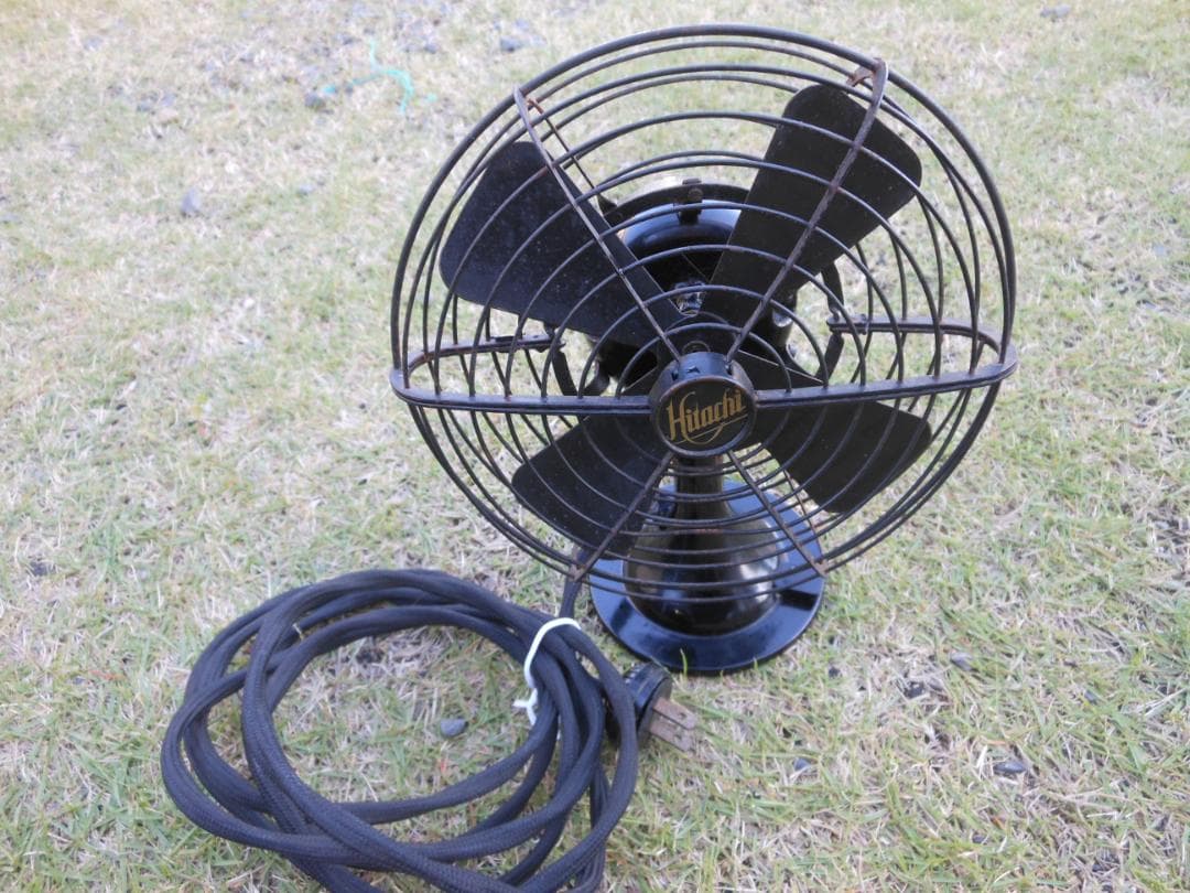 扇風機　卓上扇風機　日立製作所　4枚羽　小型　アンティーク