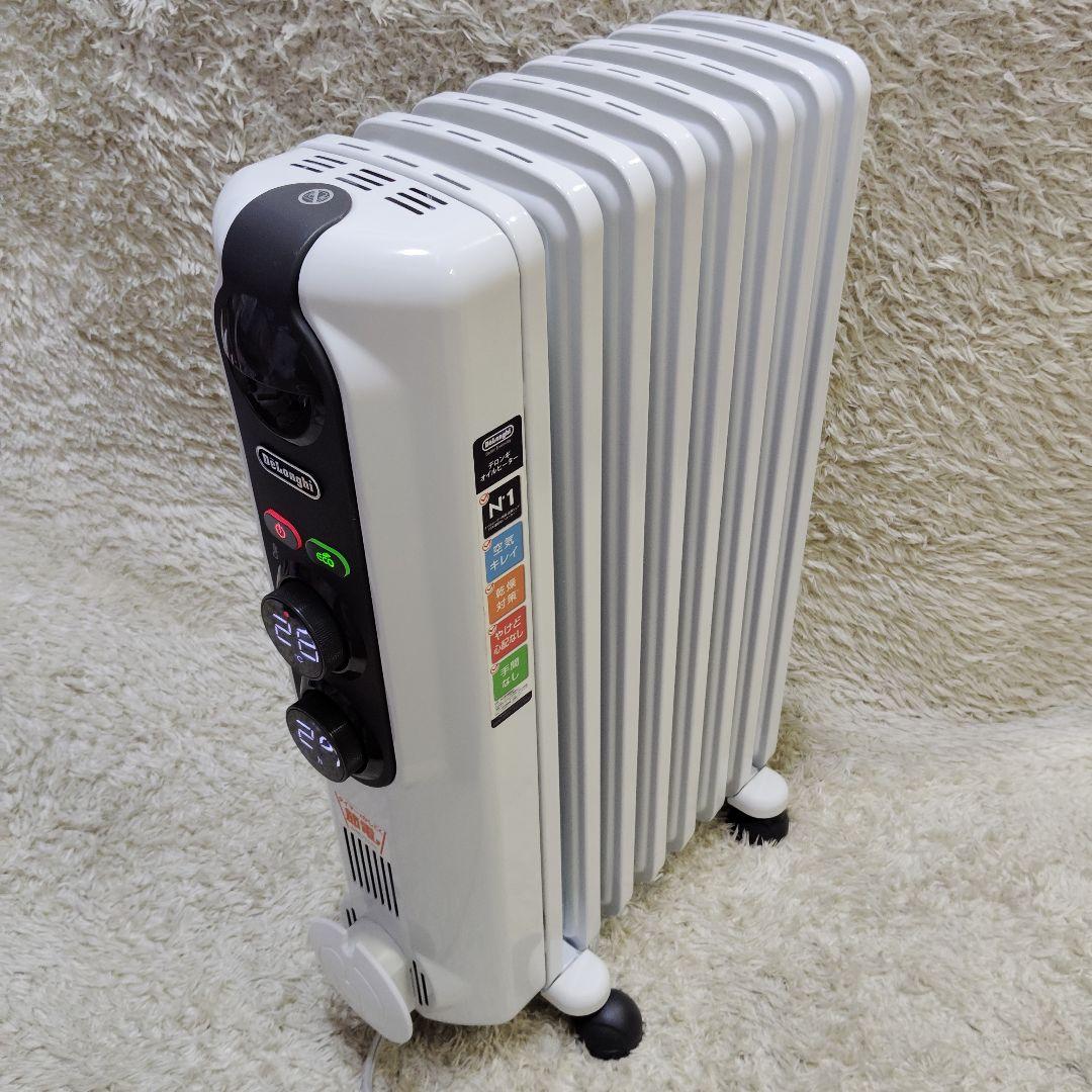 【美品】デロンギ オイルヒーター RHU35M0812 暖房 delonghi