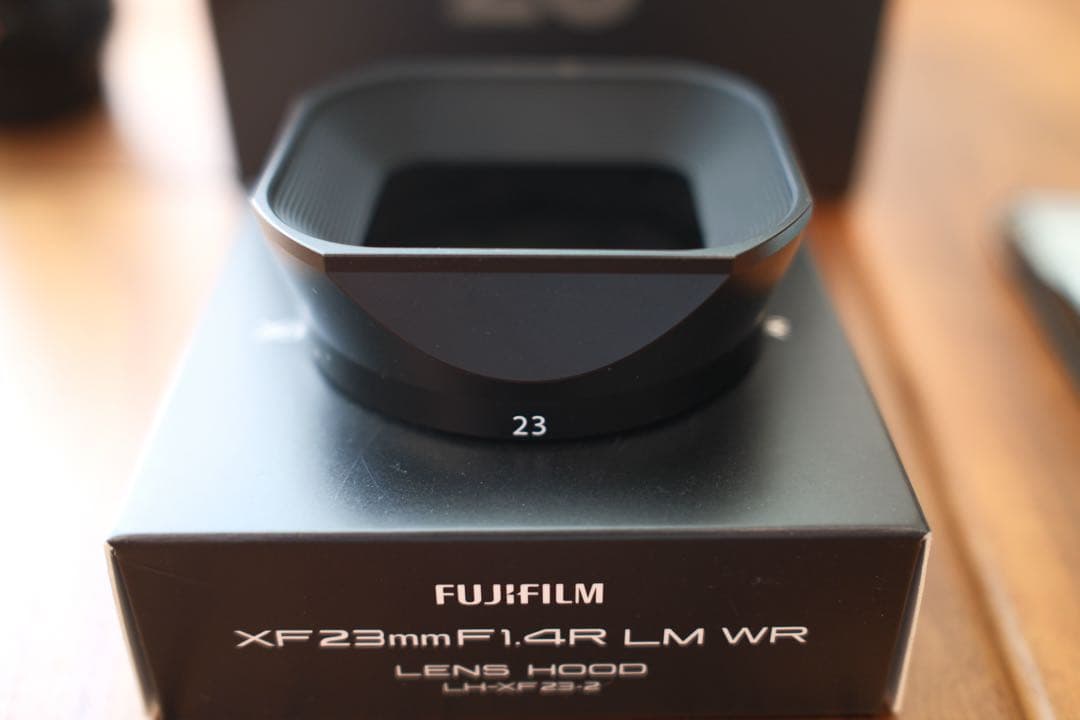 Fujinon XF23mmF1.4 R LM WR フードLH-XF23 II