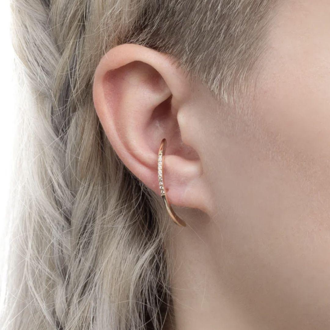 【お値下げ】ヒロタカ BOW ダイヤモンド ピアス 片耳用