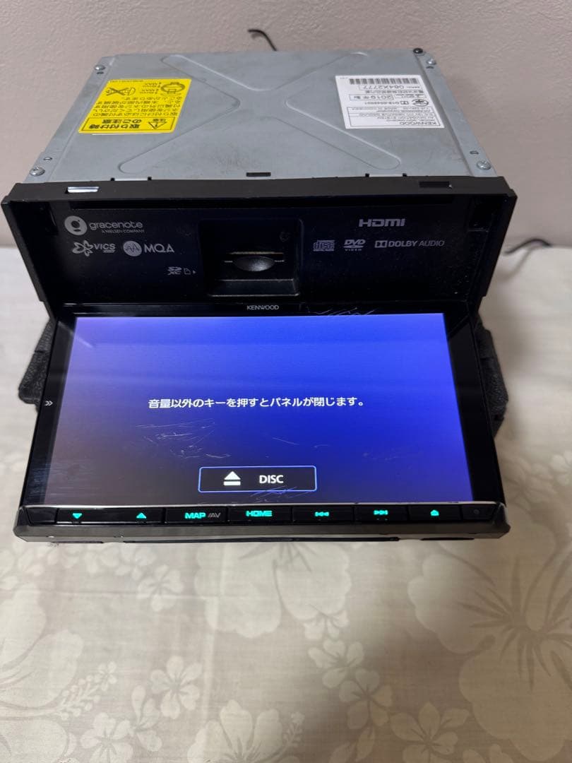 KENWOOD 彩速ナビ MDV-M906HD MAP 2024