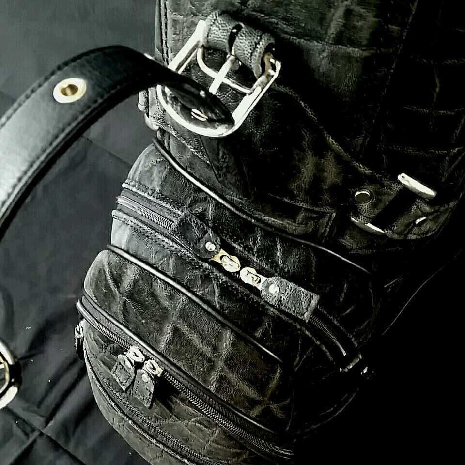 最高級 日本製 JRA 認定 総 エレファント ゴルフ キャディバッグ ブラック