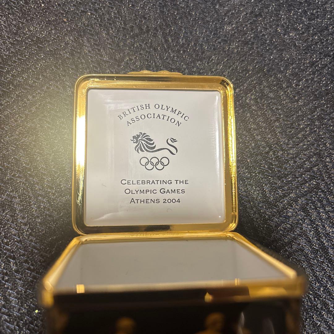 アテネ　2004 オリンピック　記念エナメル　ボックス