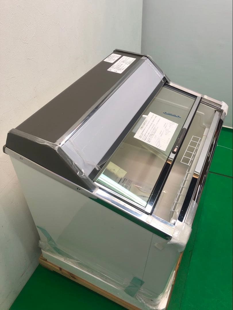 新古品☆地域限定送料無料☆パナソニック　　冷凍ショーケース　ガラストップ式　①