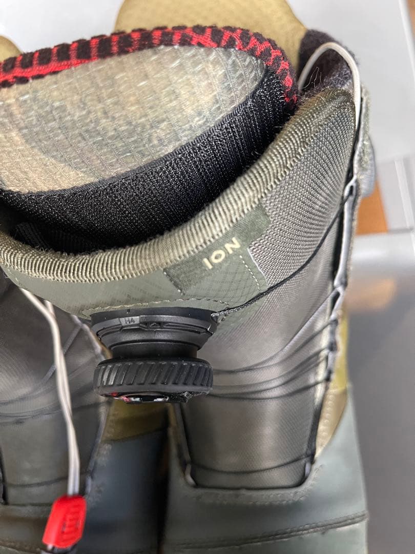 バートン　ION スノーボードブーツ 男性用 グレー/オリーブ