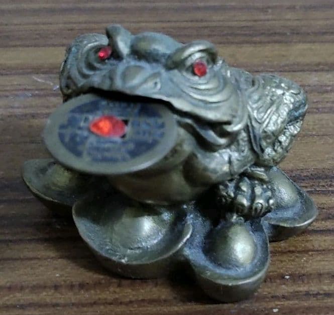 中国風水！骨董品金運真鍮置物7点セット