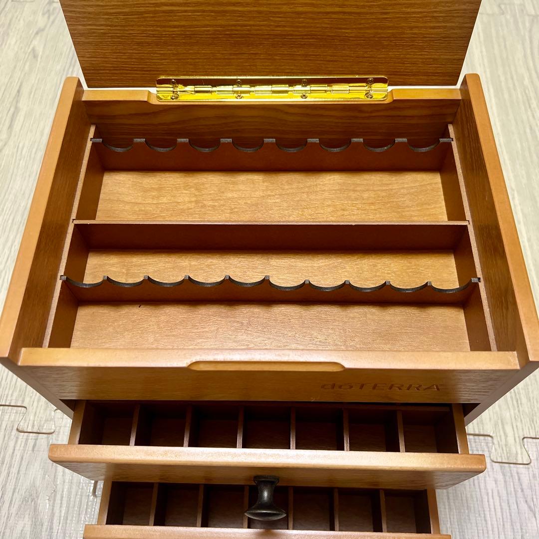 ドテラ doTERRA オイルコレクション ウッドボックス 88 木製