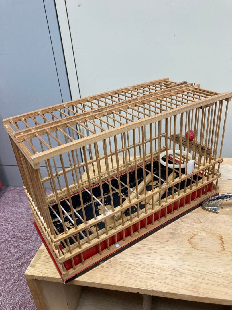 メジロ籠 3個 & 寝かせ箱 セット 送料込み