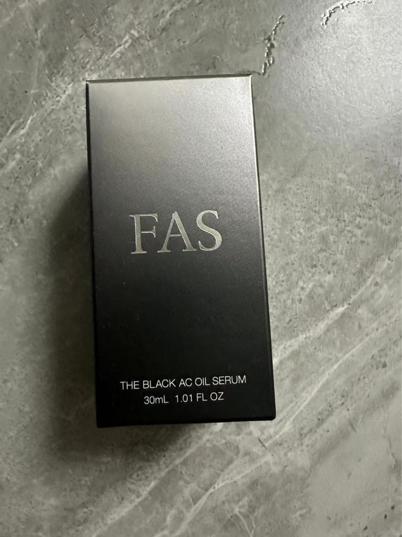 新品✨ FAS ザ ブラック エーシーオイルセラム 30ml