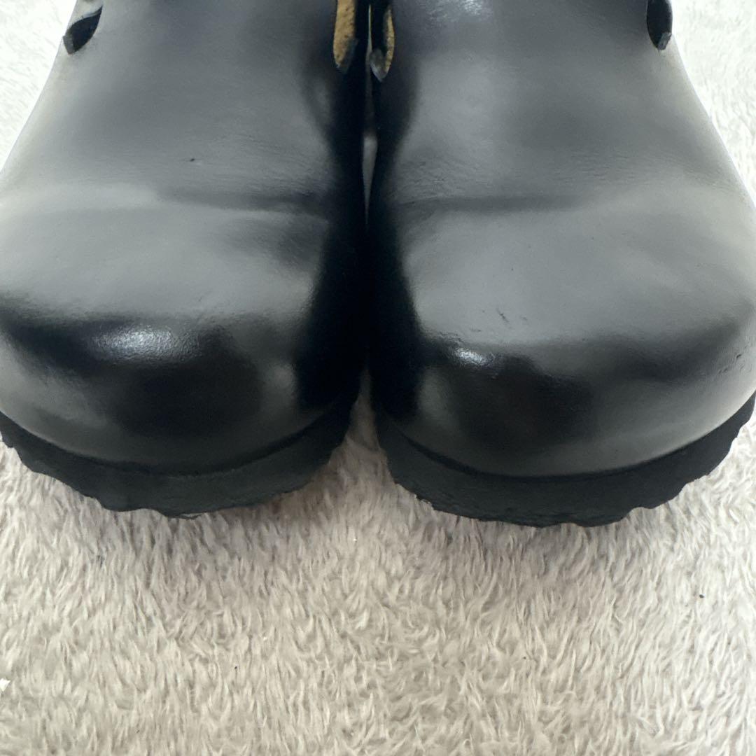 美品　ビルケンシュトック　ロンドン　23cm　ブラック　黒　オイルドレザー　36