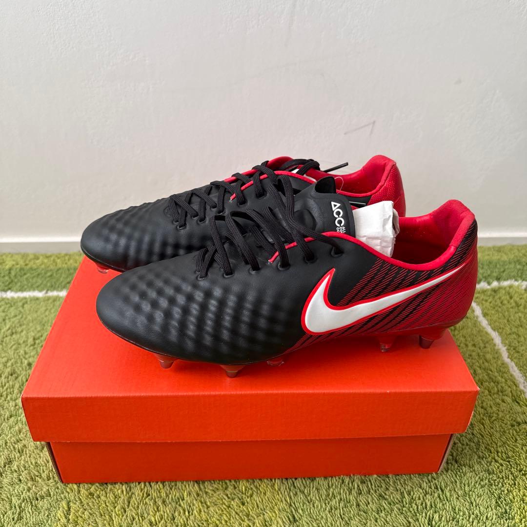 ナイキ マジスタ オーパス2 SG-PRO 24.5cm 新品 廃盤 赤黒