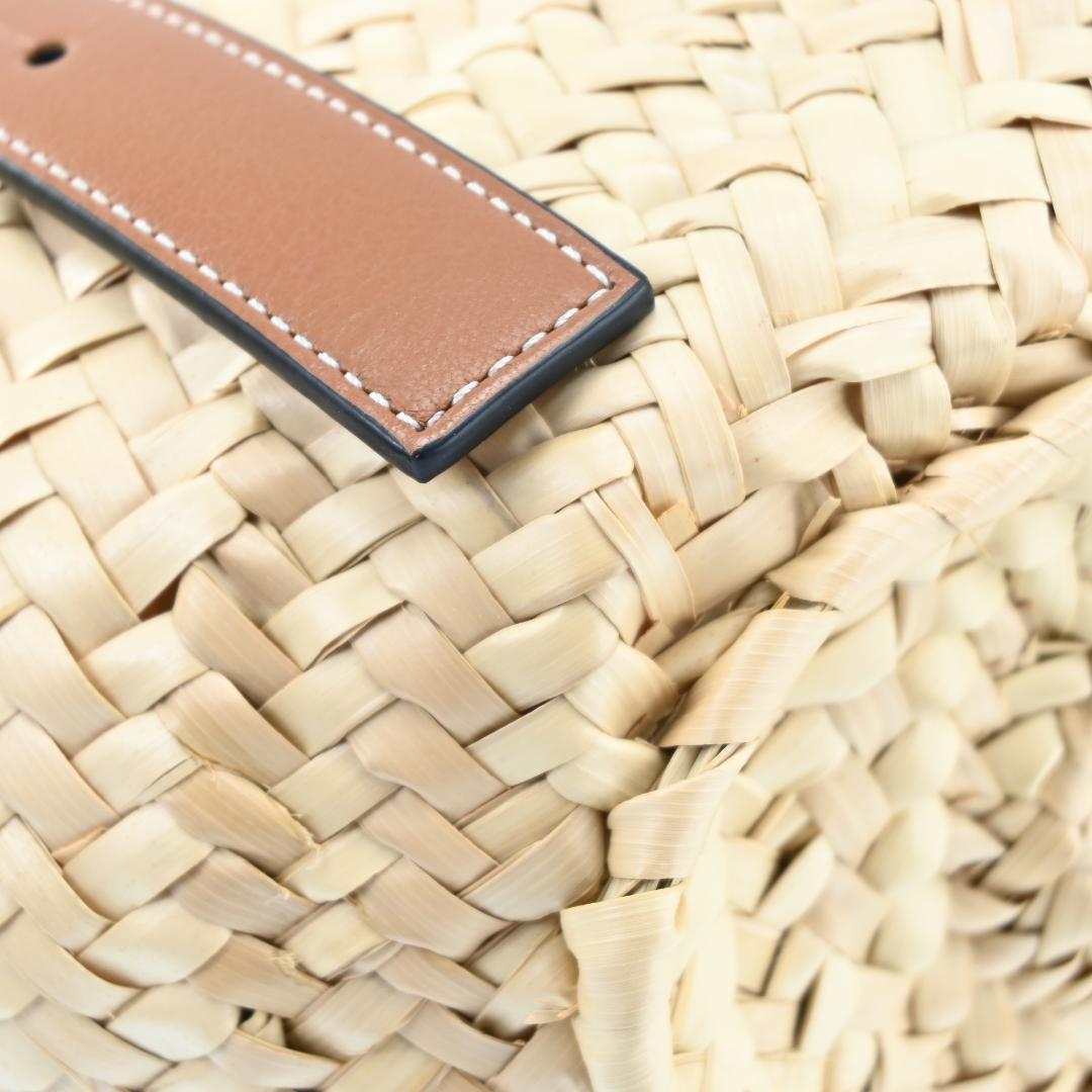 新品未使用品　LOEWE 　ロエベ　ラフィア　かごバッグ　バッグ　スモール