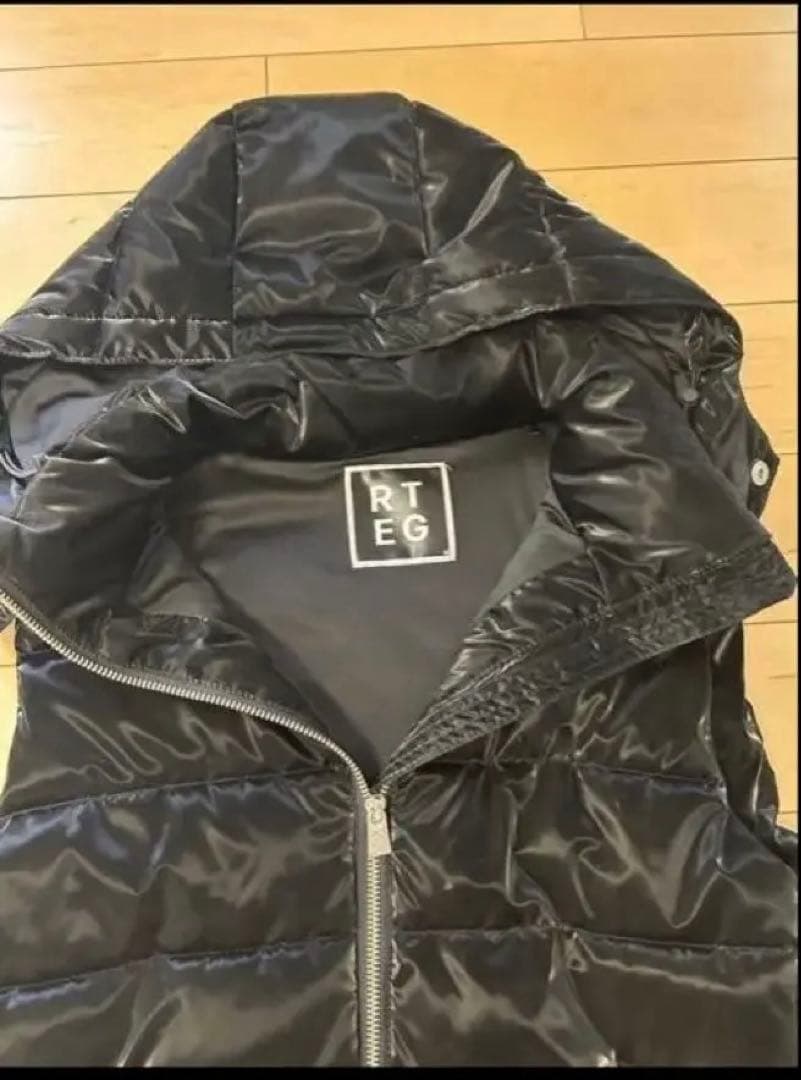 feat.F  RTG ブラックダウンベストフード付き