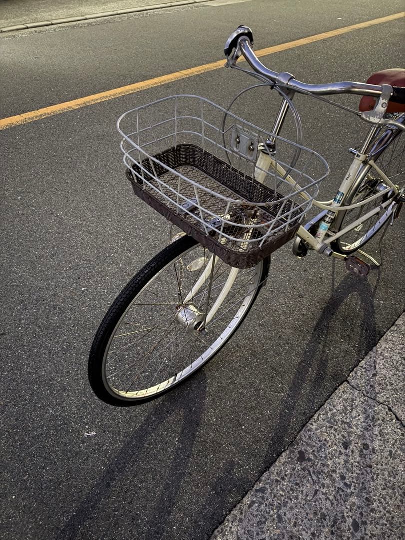 152 自転車 大阪市 【引取り限定】 27インチ 変速付き