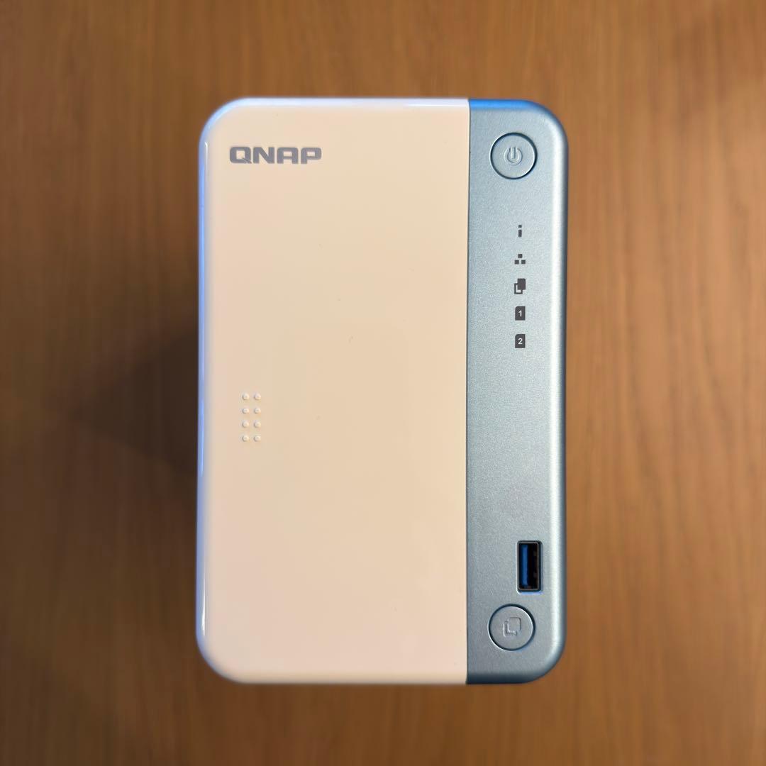 QNAP TS-251D 2ベイ NAS ＋メモリ付属