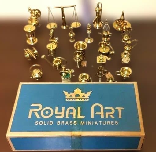 ★ Art 真鍮製品 アンティーク ミニチュア26点セット 大特価！