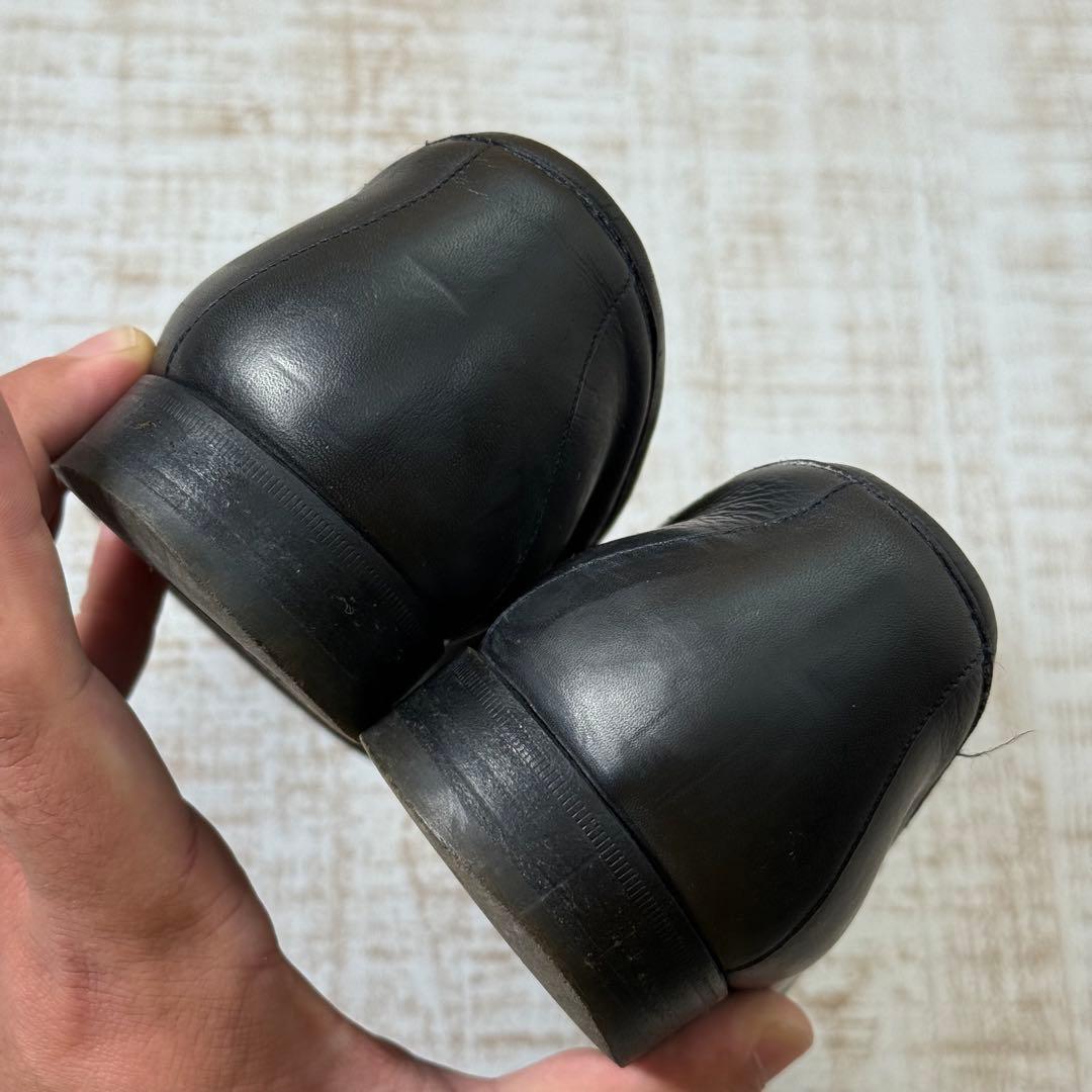 GUCCI ホースビットローファー 黒金 39 1/2 E 24.5