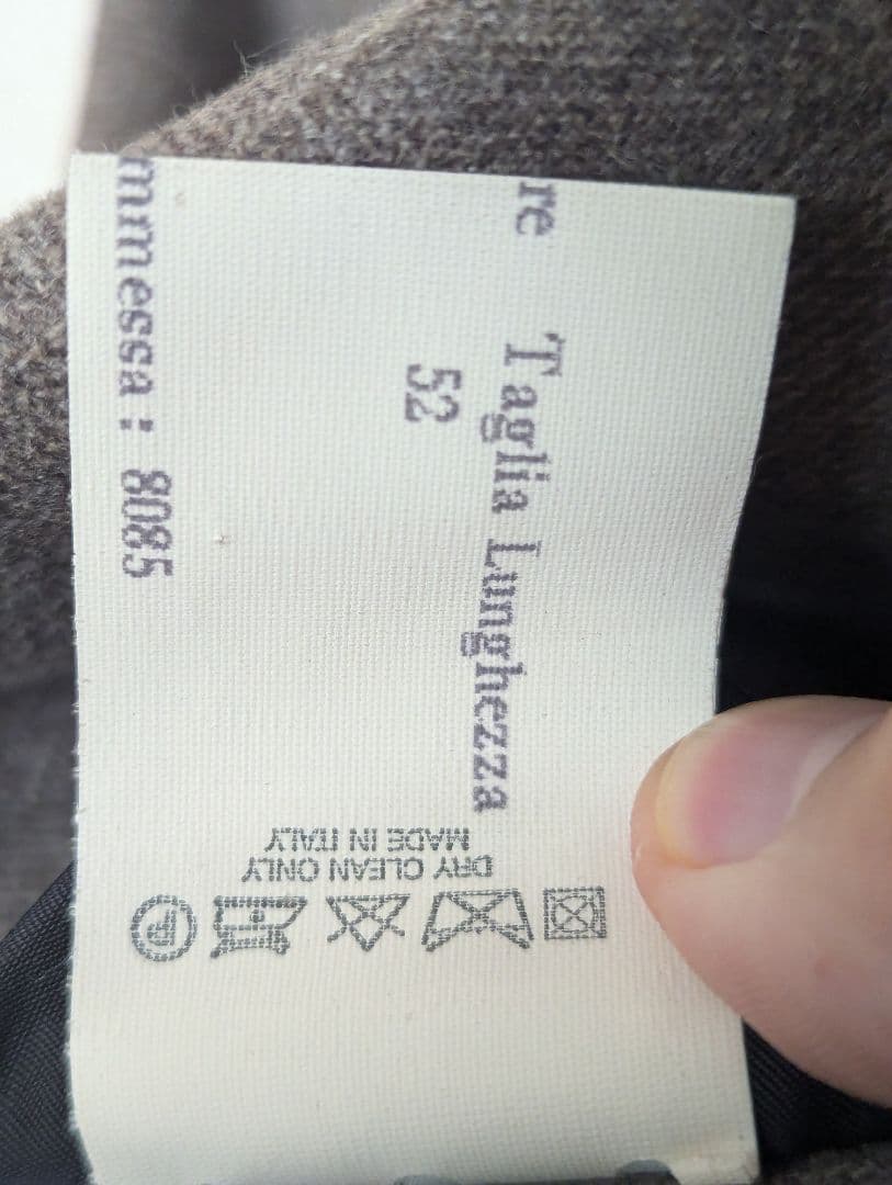 LARDINI チェック柄 ビジネスジャケット