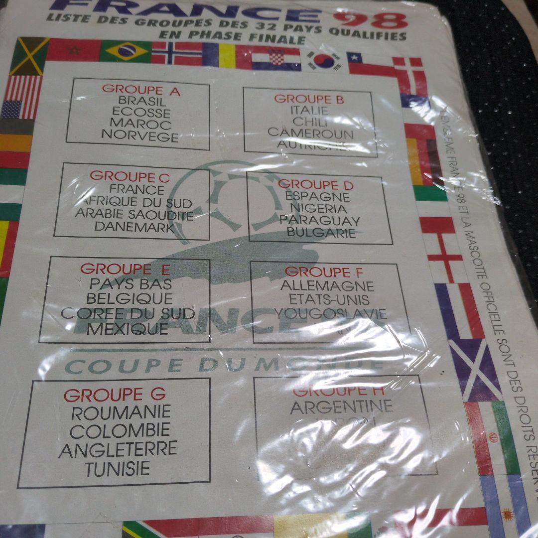 FRANCE 98 サッカーフォテックスキャラクター T シャツ98年未開封