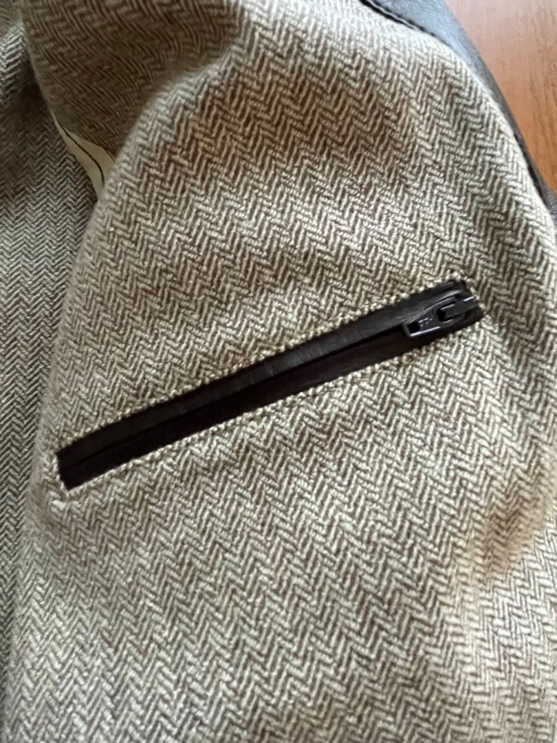 Salfra サルフラ レザーダウンジャケット イタリア製 サイズ46