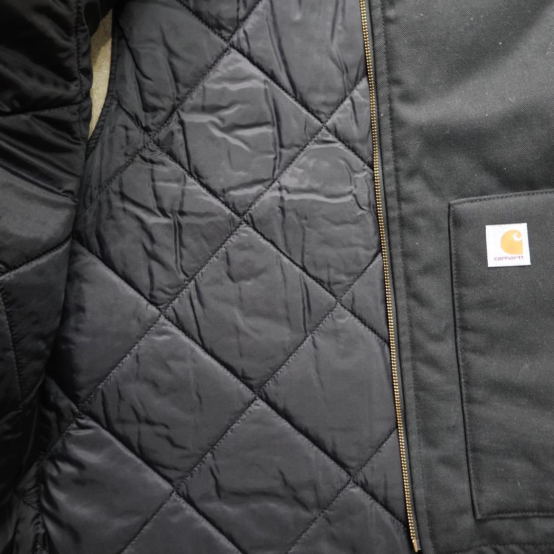 CARHARTT ダックベスト ブラック Lサイズ