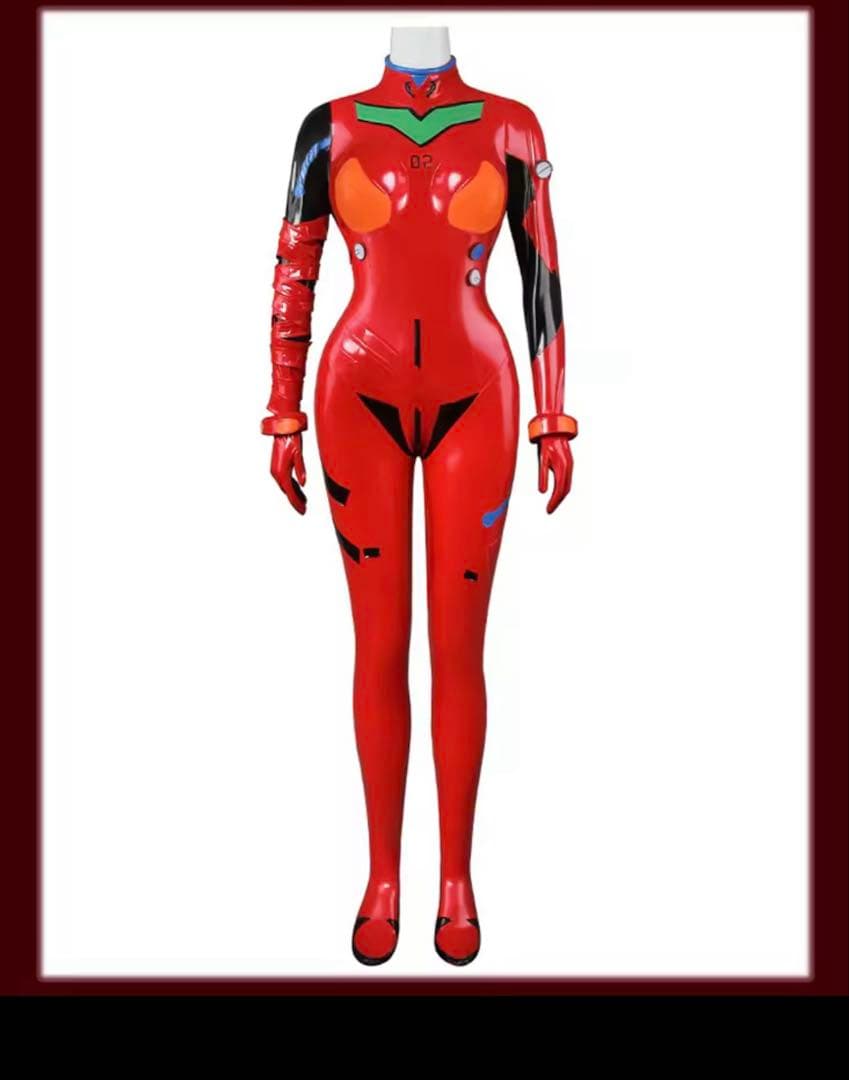 エヴァンゲリオン アスカ プラグスーツ　新品未使用　男性用