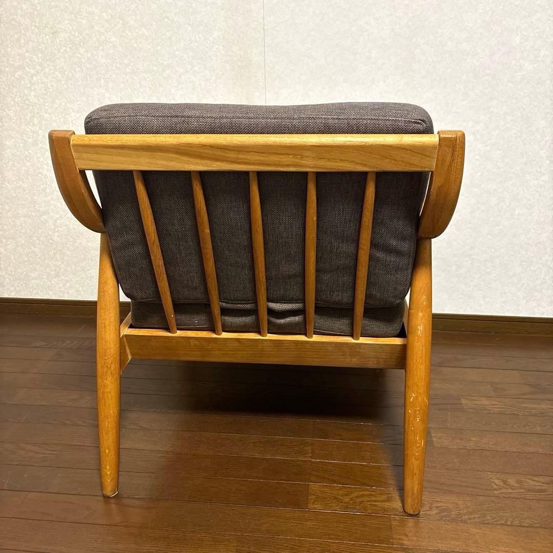 【良品】クラッシュゲート アルネ 1人がけソファ 1Pソファ