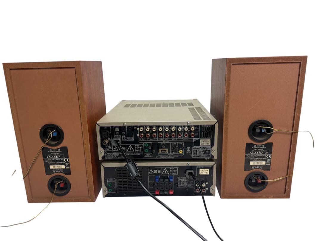 ■KENWOOD ミニコンポ AX-D7