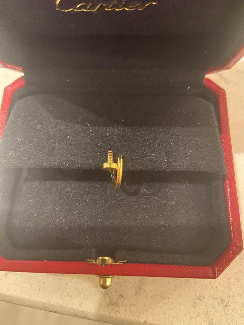 Cartier ジュストアンクル　YG ピアス(片耳用)